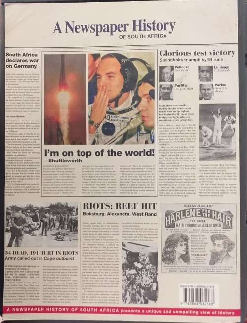 A Newspaper History of South Africa (John Cameron-Dow) Published 2010