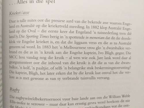Feite Flaters Fiksie -`n Opgaaf van die ware, die onware en die onwaarskynlike (AF Prinsloo)