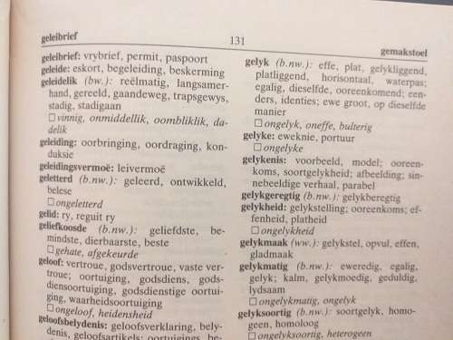 Afrikaanse Sinoniem Woordeboek met Antonieme (Louis Eksteen)