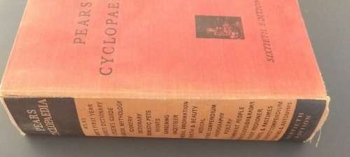 Pears Cyclopaedia sixtieth Edition (L Mary Barker 1950)
