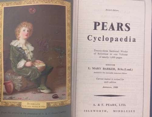 Pears Cyclopaedia sixtieth Edition (L Mary Barker 1950)