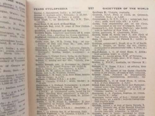 Pears Cyclopaedia sixtieth Edition (L Mary Barker 1950)