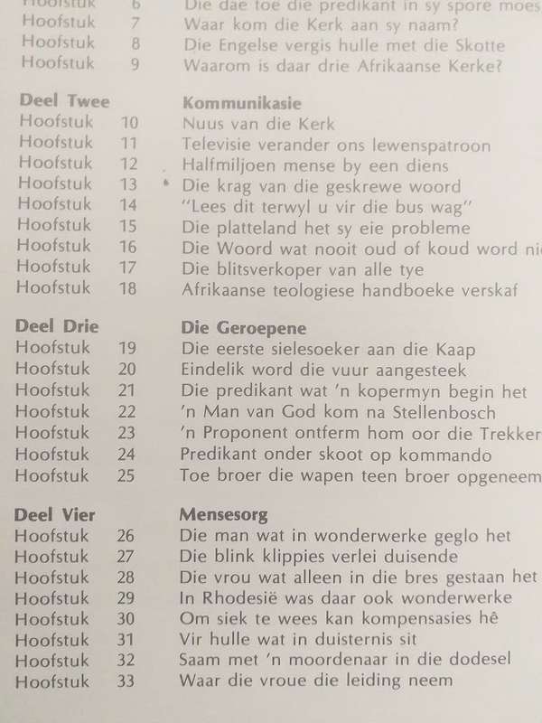 Kronieke van `n Kerk (Piet Meiring) NG Kerk