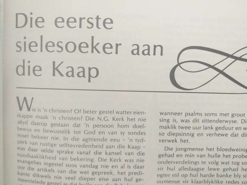 Kronieke van `n Kerk (Piet Meiring) NG Kerk