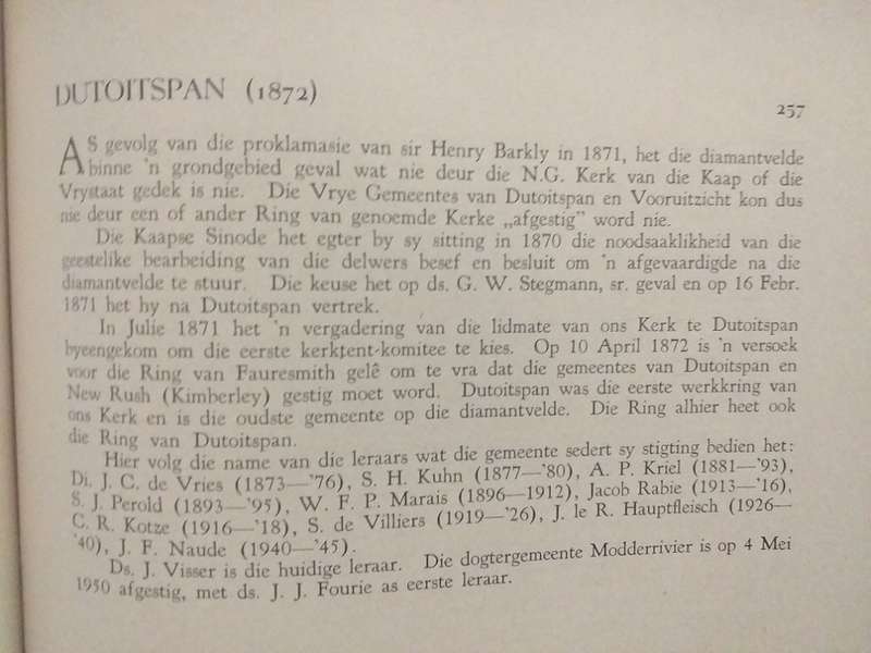 Ons Gemeentelike Feesalbum- NG Kerk 1952 Van Riebeeck- Fees