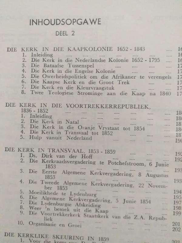 Algemene Geskiedenis en Geskiedenis v Nederduitsch Hervormde  Kerk van Afrika (Prof Dr AD Pont)
