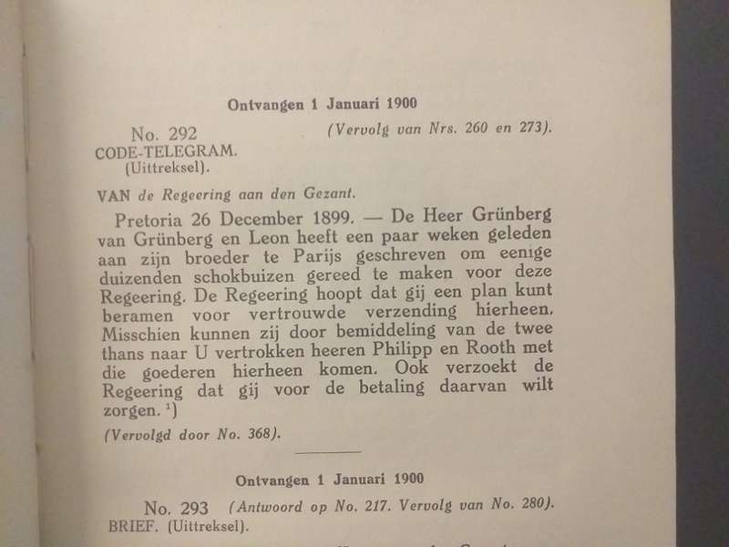 Dr WJ Leyds Tweede Verzameling Correspondentie 1899-1900 Deel 1 Tweede Band
