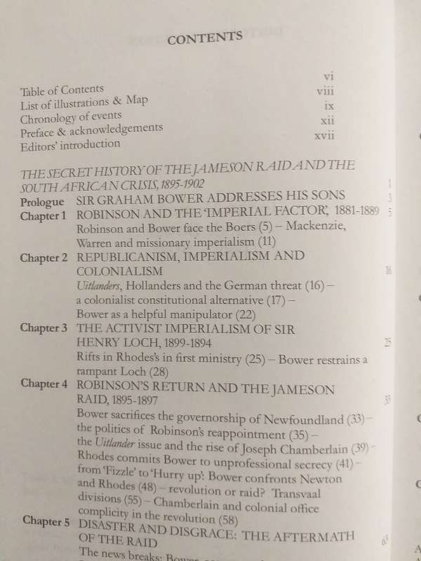 Sir Graham Bower`s Secret History of the Jameson Raid... 1895-1902 (Van Riebeeck Society II no 33)