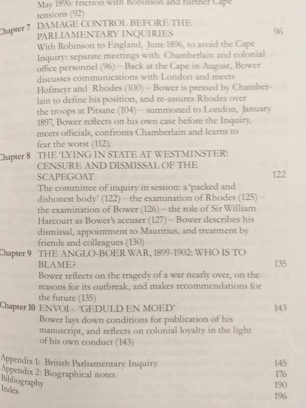 Sir Graham Bower`s Secret History of the Jameson Raid... 1895-1902 (Van Riebeeck Society II no 33)