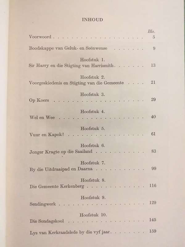 Onder die wolk van Genade: Gedenkboek NG Gemeente Harrismith 1849-1949