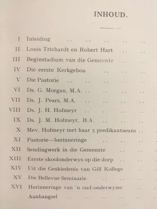 Gedenkboek van Ned Geref Kerk Somerset Oos 1825-1935 (Eerwaarde A Dreyer)