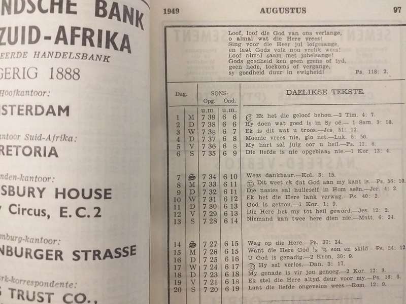 Jaarboek van die Gefedereerde Nederduitse Geref Kerke 1949