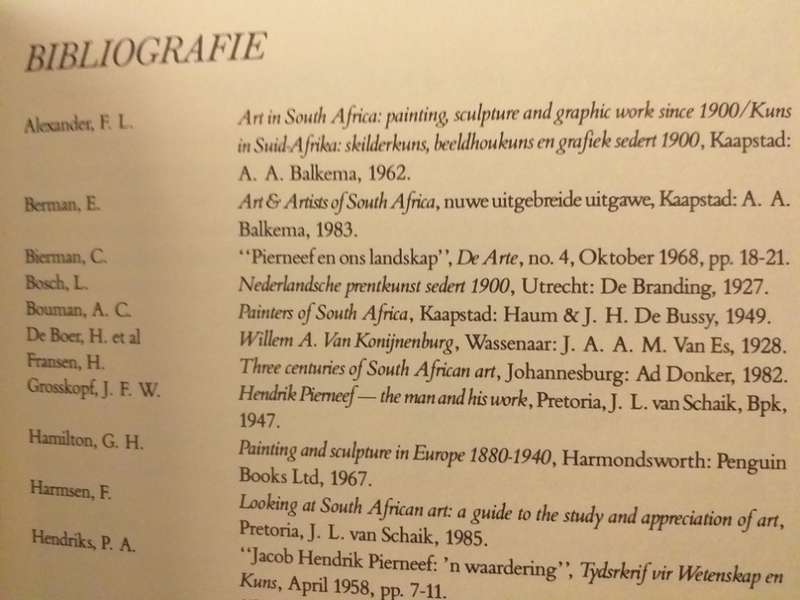 JH Pierneef as Drukkemaker / Jacob Hendrik Pierneef as Printmaker (Margaret Vorster) First Edition