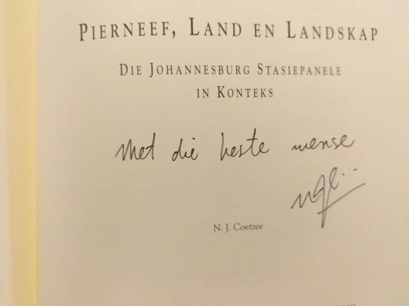 Pierneef Land en Landskap / Pierneef Land and Landscape (NJ Coetzee) SIGNED by Author