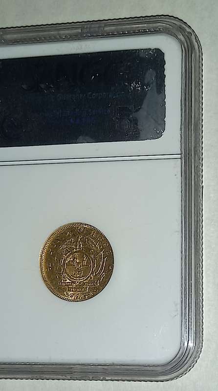 1894 ZAR NGC AU58 Halfpond