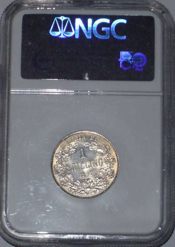 1897 ZAR NGC MS63 1S