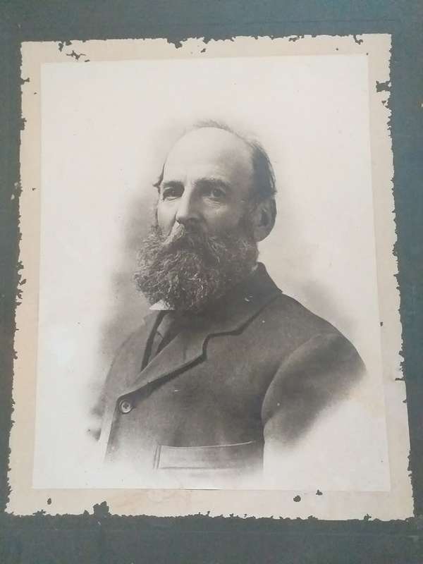 Gelamineerde Foto (Afbeelding) van Generaal Delarey ( 28.5 cm x 38.5 cm)