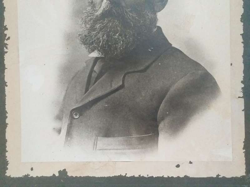 Gelamineerde Foto (Afbeelding) van Generaal Delarey ( 28.5 cm x 38.5 cm)