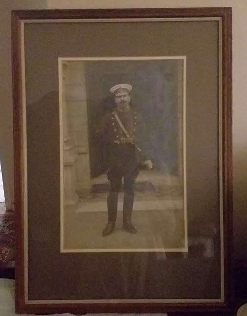 Oorspronklike Geraamde Foto van Generaal Coenraad F Beyers  (E Schweickerdt)