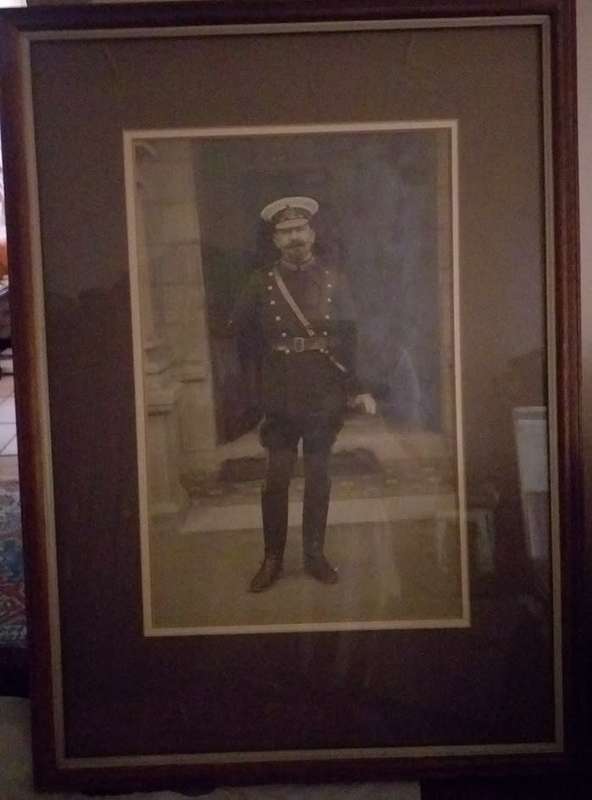 Oorspronklike Geraamde Foto van Generaal Coenraad F Beyers  (E Schweickerdt)