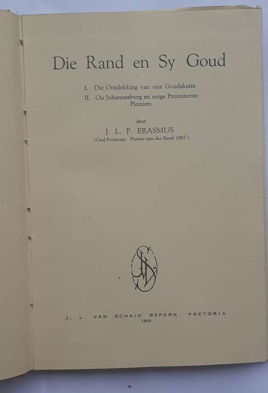 Die Rand en sy Goud (JLP Erasmus)