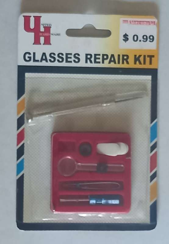 Glasses repair kit
