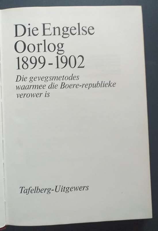 Die Engelse Oorlog 1899-1902 - M A Gronum