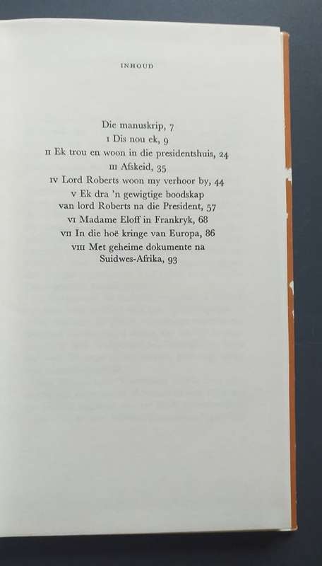 Die President en ek: Herinneringe van Magdalena Eloff soos vertel aan Gezina du Plessis