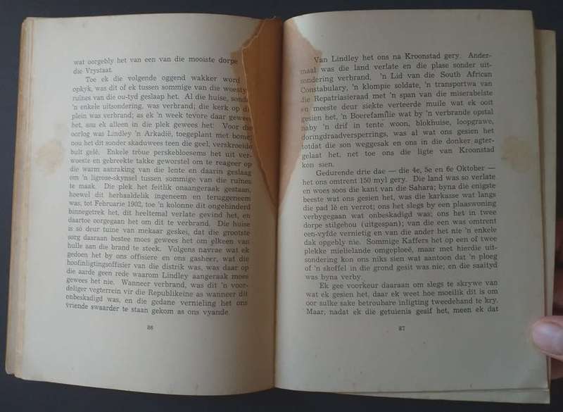 Wat ek in Suid Afrika gesien het September en Oktober 1902 - J Ramsay MacDonald *** LEES KOPIE ***