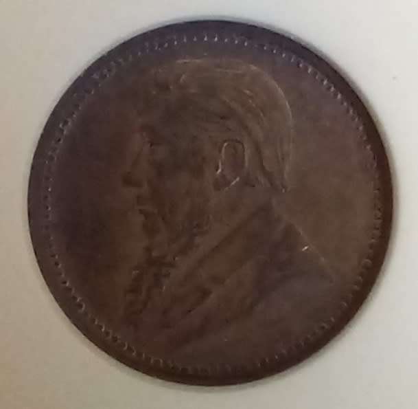1897 ZAR Anacs MS61 3p tickey tiekie 3p