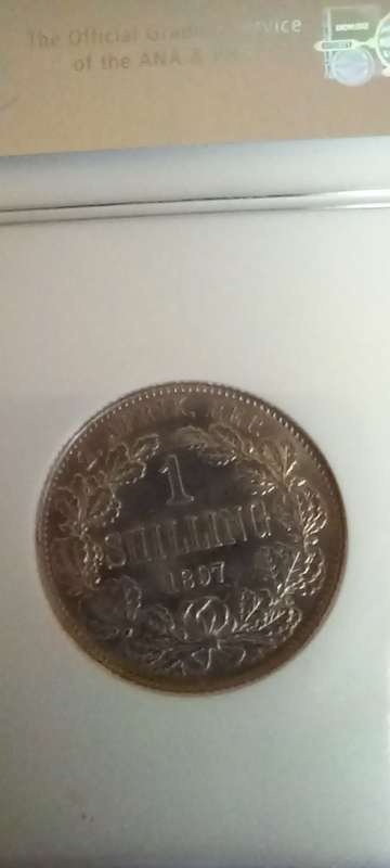 1897 ZAR NGC MS63 1S