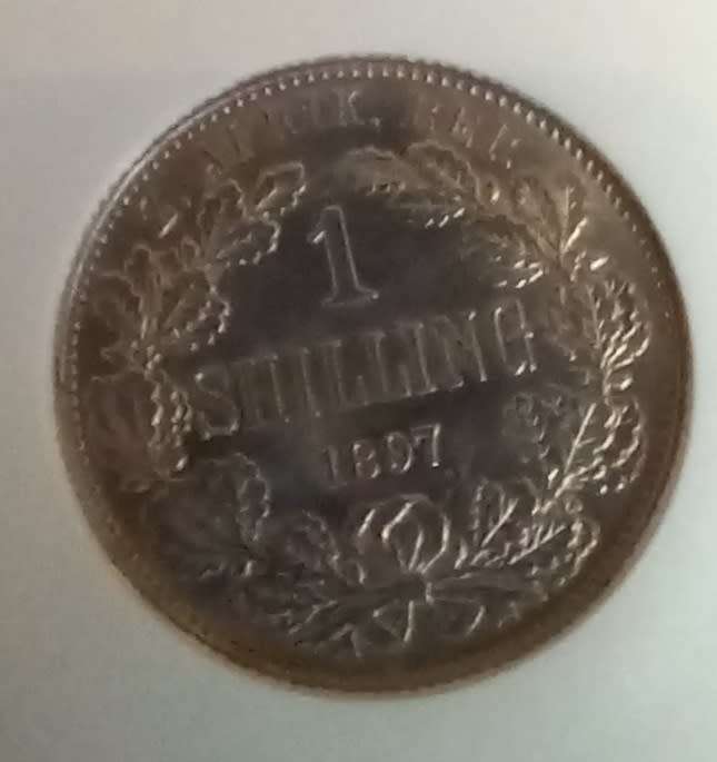 1897 ZAR NGC MS63 1S