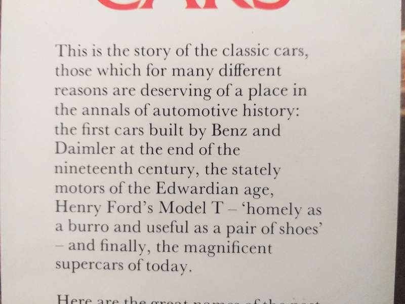 Everyone`s Book of Classic Cars (Peter Roberts)