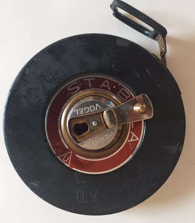 Antique measuring tape - Stabila Made in Germany marked in inches