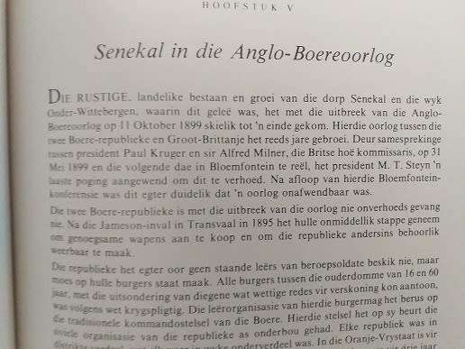 Senekal se eerste honderd jaar 1877-1977 JJ Oberholster en Jan Stemmet
