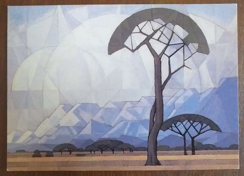 Postcards with topic JH Pierneef prints - all new unused condition x24 SOLD AS ONE LOT