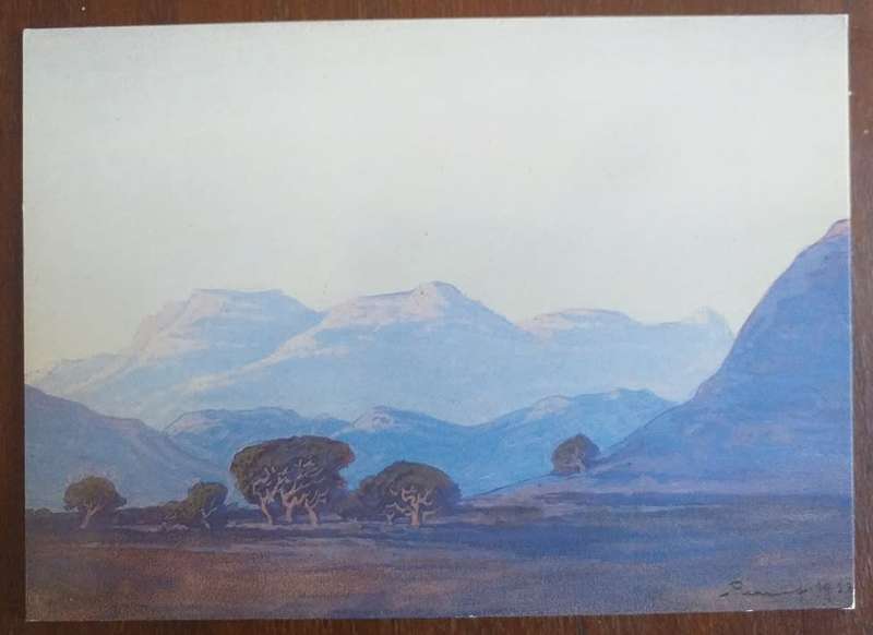 Postcards with topic JH Pierneef prints - all new unused condition x24 SOLD AS ONE LOT