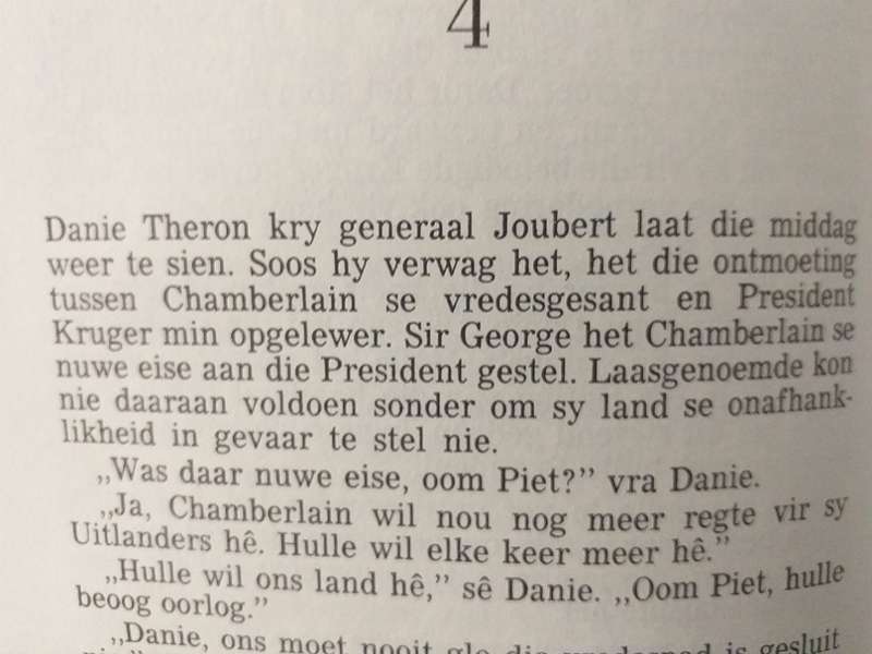 Boerespioen HS van Blerk (Deel 2 Verkenners van Danie Theron) *** LEESKOPIE ***