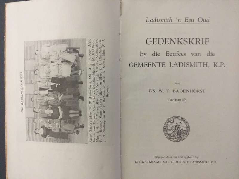 NG Gemeente Ladismith KP (Kaap provinsie) 1851-1951