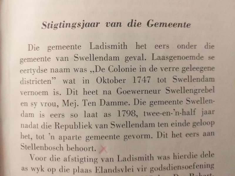 NG Gemeente Ladismith KP (Kaap provinsie) 1851-1951