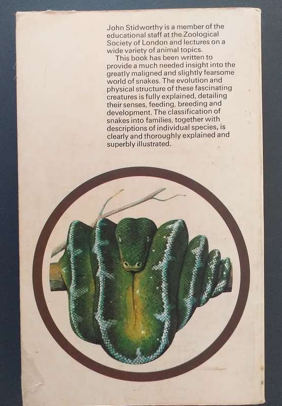 Snakes of the world (John Stidworthy) *** READING COPY ***