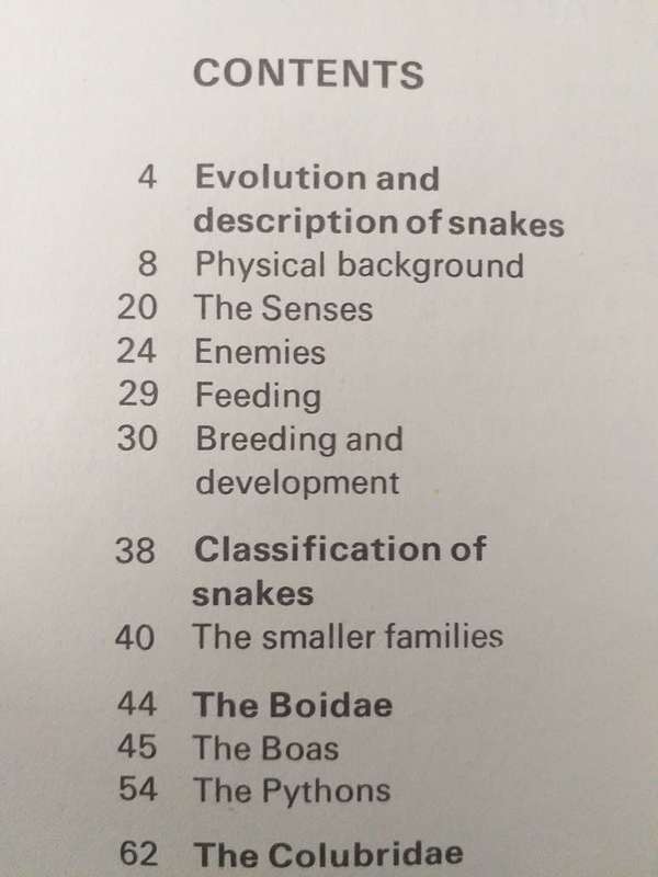 Snakes of the world (John Stidworthy) *** READING COPY ***