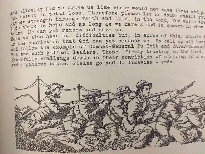 No charge for delivery (CWL de Souza) Anglo Boer War communication