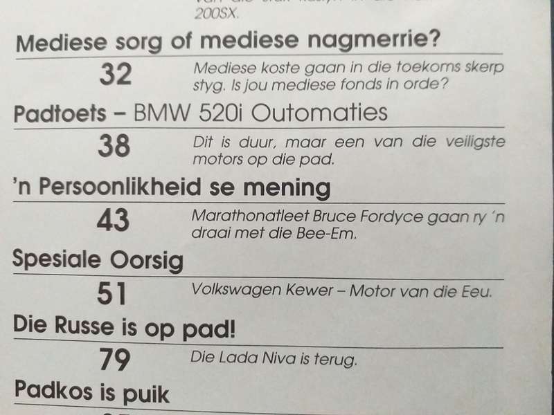Die AA Motoris Motor van die Eeu Volkswagen Kewer (VW Beetle) (Aug 1991)