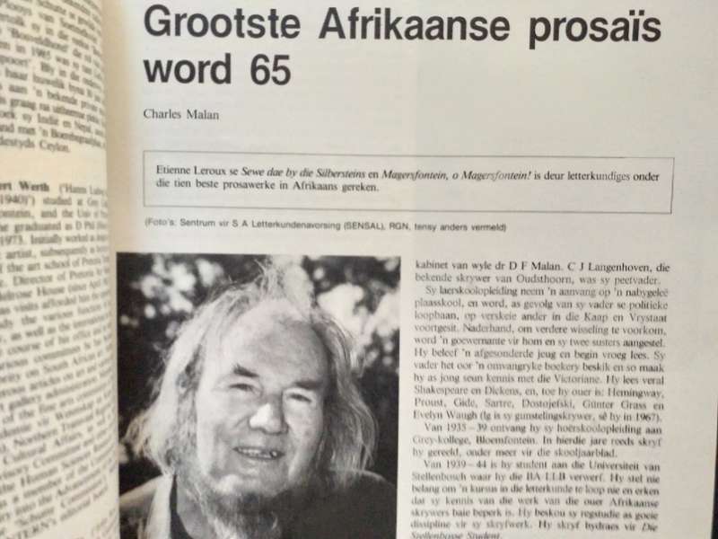 Lantern Tydskrif Magazine Aug 1987 vol 36 nr 3 Boerekrygsgevangenis Ceylon