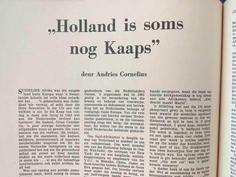 Lantern Tydskrif Magazine  Jun 1964 vol XIII nr 4