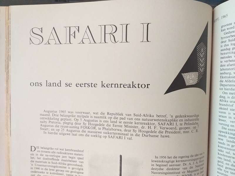 Lantern Tydskrif Magazine Sept 1965 Vol 15 Nr 1