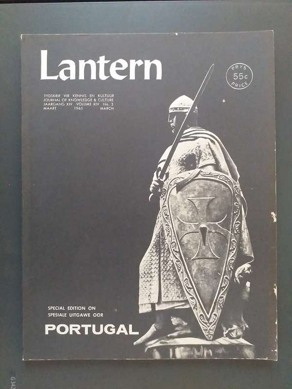 Lantern Tydskrif Magazine Mrt 1965 vol 14 nr 3 Tema: Portugal