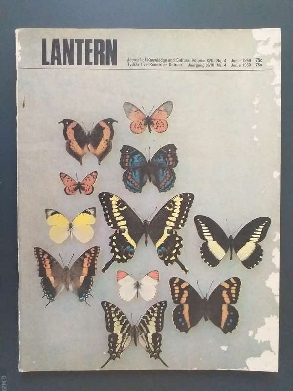 Lantern Tydskrif Magazine Jun 1968 vol 18 nr 4