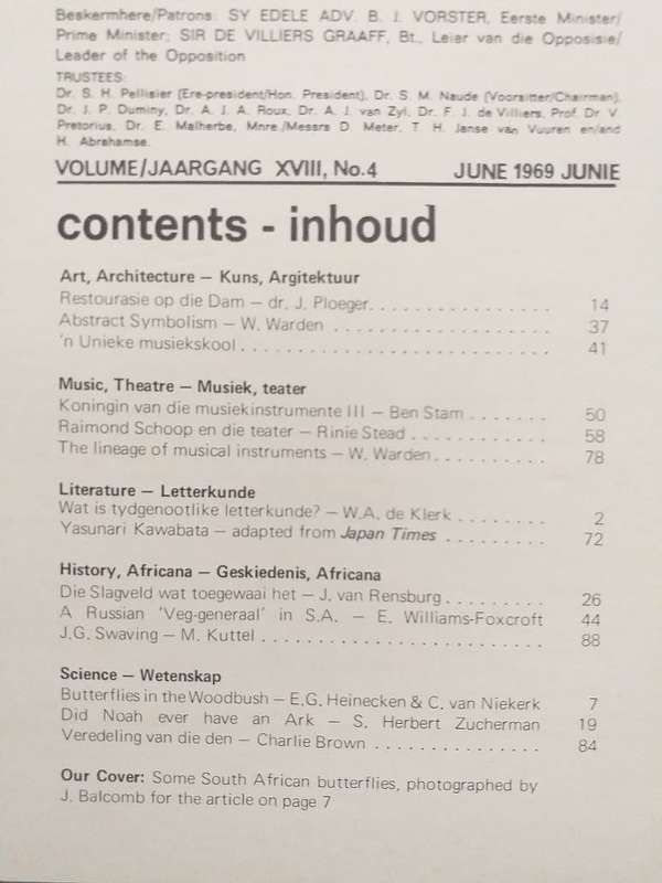 Lantern Tydskrif Magazine Jun 1968 vol 18 nr 4